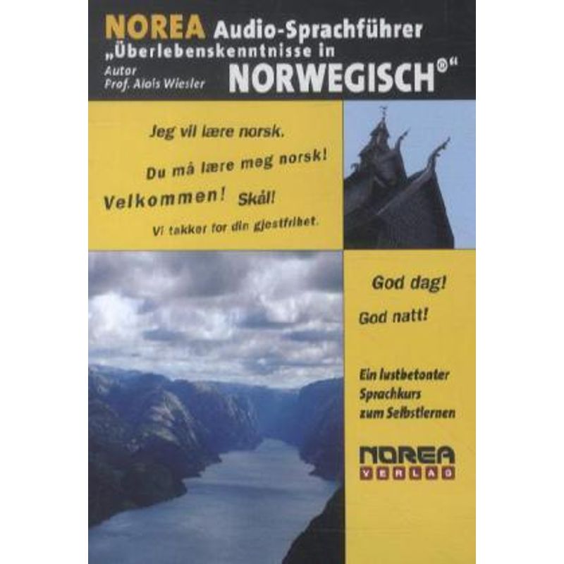 Norea Audio-Sprachführer Norwegisch,1 Audio-Cd - Alois Wiesler (Hörbuch) von Norea Druck und Verlag