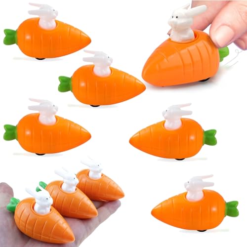 Norhogo 6 Stück Aufziehbare Osterhasen in Karotten Autos, Osterhasen Aufziehspielzeug, Kinder Ostern Geschenk aufziehspielzeug, Aufziehbare Hasen Mit Karotte für Ostern Kinder Mitgebsel Geburtstag Norhogo 6 Stück Aufziehbare Osterhasen in Karotten Autos, Osterhasen Aufziehspielzeug, Kinder Ostern Geschenk aufziehspielzeug, Aufziehbare Hasen Mit Karotte für Ostern Kinder Mitgebsel Geburtstag von Norhogo
