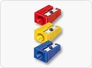 Staedtler Bleistiftspitzer für Stifte bis 11 mm Jumbogröße, 3er Pack in Blau, Gelb, Rot Staedtler Bleistiftspitzer für Stifte bis 11 mm Jumbogröße, 3er Pack in Blau, Gelb, Rot von Noris