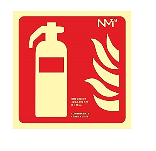 Normaluz A0A401 Feuerlöscher, CTE Klasse A, PVC, 1 mm, 21 x 21 cm, mit CTE, RIPCI und geeignet für neue Gesetze Normaluz A0A401 Feuerlöscher, CTE Klasse A, PVC, 1 mm, 21 x 21 cm, mit CTE, RIPCI und geeignet für neue Gesetze von Normaluz