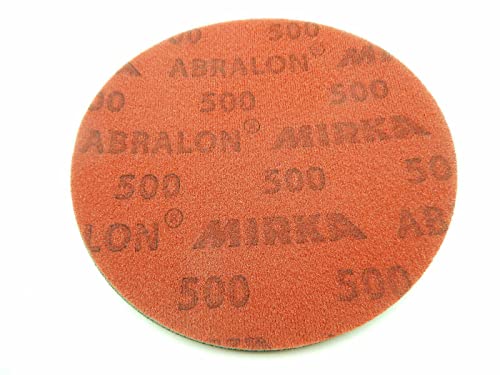MIRKA ABRALON SCHLEIFSCHEIBE SCHLEIFPAD EXZENTER KLETT 150mm P500 (1) von Normfest