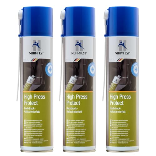 Normfest High Press Protect – Umweltfreundliches Hochdruck-Haftschmierfett mit starkem Korrosionsschutz für Lager, Gelenke, Ketten und sensible Einsatzbereiche, 3x 400ml Normfest High Press Protect – Umweltfreundliches Hochdruck-Haftschmierfett mit starkem Korrosionsschutz für Lager, Gelenke, Ketten und sensible Einsatzbereiche, 3x 400ml von Normfest