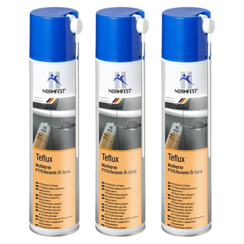 Normfest Teflux - Hochleistungs-Schmieröl mit PTFE und Keramik 3x 400ml von Normfest