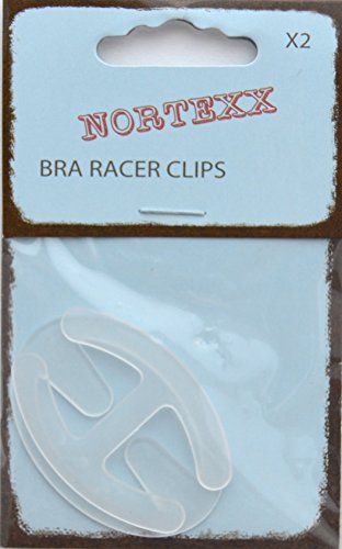 Nortexx BH Racer Clips, transparent, 2 Paar von Nortexx