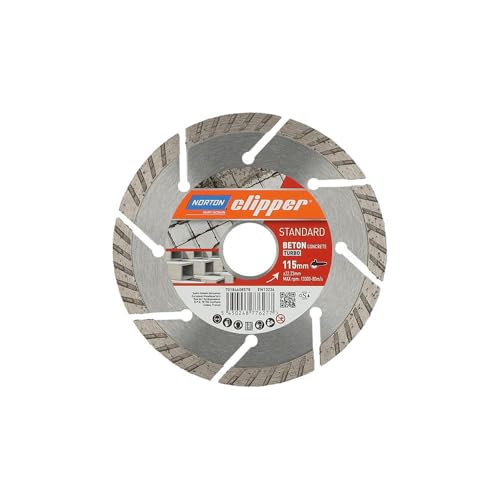 Diamantscheibe Standard Beton Turbo Ø115 Diamantscheibe Standard Beton Turbo Ø115 von Norton