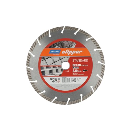 Diamantscheibe Standard Beton Turbo Ø230 Diamantscheibe Standard Beton Turbo Ø230 von Norton