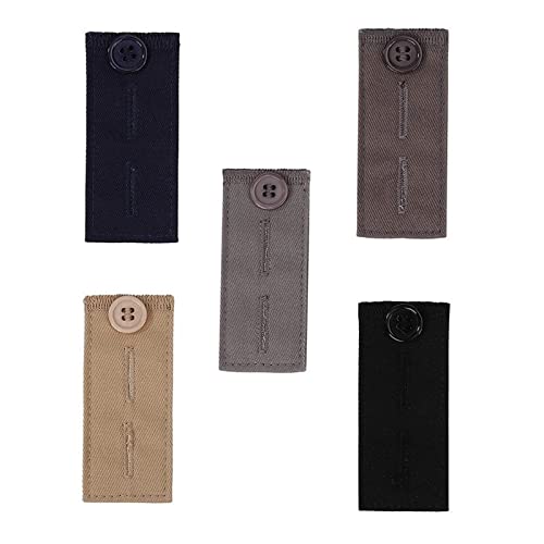 Nothers Knopf, Metall, silver, 5 Stück Hosen Erweiterungen mit Knöpfen Bunderweiterung für Jeans für Herren- und Damenhosen Nothers Knopf, Metall, silver, 5 Stück Hosen Erweiterungen mit Knöpfen Bunderweiterung für Jeans für Herren- und Damenhosen von Nothers