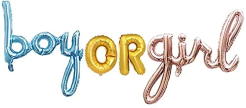 Gender Reveal Party Dekoration Hintergrund Boy or Girl Folienballons für Baby Shower Dekoration Gender Reveal Party Supplies Gender Reveal Party Dekoration Hintergrund Boy or Girl Folienballons für Baby Shower Dekoration Gender Reveal Party Supplies von Nothers
