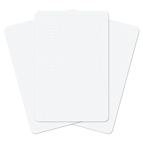Notsu Karteikarten, Punktraster, 10,2 x 15,2 cm, 50 Stück, dicke gepunktete Notizkarten mit abgerundeten Ecken, hochwertiges strapazierfähiges Papier, 350 g/m² Notsu Karteikarten, Punktraster, 10,2 x 15,2 cm, 50 Stück, dicke gepunktete Notizkarten mit abgerundeten Ecken, hochwertiges strapazierfähiges Papier, 350 g/m² von Notsu