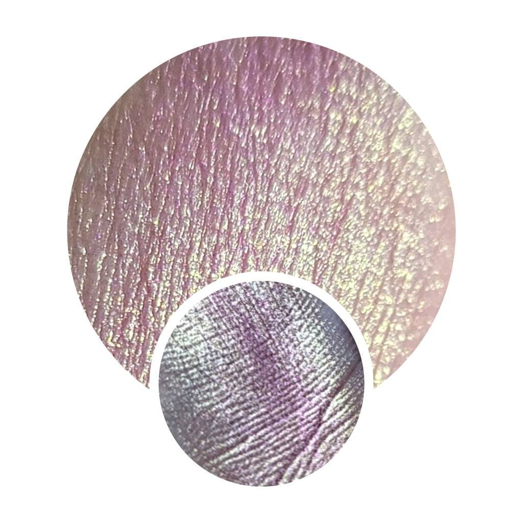 Multichromes Lidschatten-Make-Up, 26 Mm, Bubblegum Crisis, Chamäleon, Gepresstes Pfannenrosa Zu Gold, Farbverschiebung, Veganes Duochrom von Notycebeauty