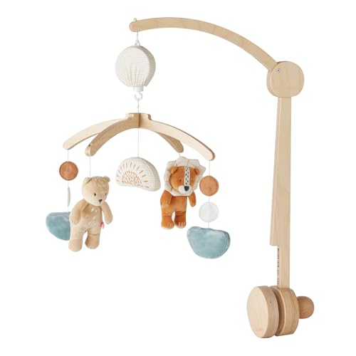 Noukie's - Mobile mit Musik Holz Pastel Babou & Kendi - Mobile Wiege, Gitterbett, Laufstall - Lernspielzeug Noukie's - Mobile mit Musik Holz Pastel Babou & Kendi - Mobile Wiege, Gitterbett, Laufstall - Lernspielzeug von Noukie's