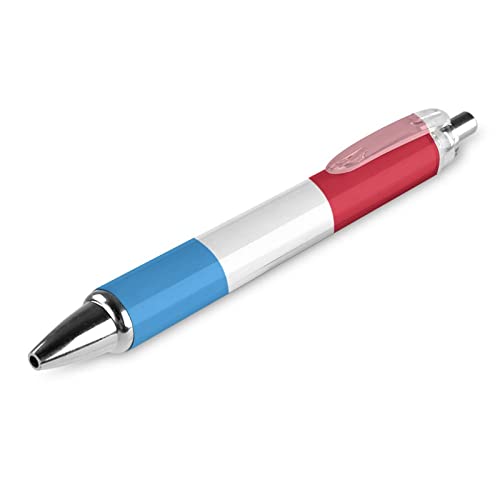 Novaj Kugelschreiber mit Flagge der Niederlande, patriotisches Thema, blaue Tinte, Unabhängigkeitstag, Schreiben und Unterschrift, Gelschreiber Novaj Kugelschreiber mit Flagge der Niederlande, patriotisches Thema, blaue Tinte, Unabhängigkeitstag, Schreiben und Unterschrift, Gelschreiber von Novaj