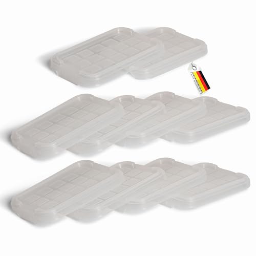Novaliv 10x Ersatzdeckel 2 Liter mit Clipverschluss 19x14 cm Transparent Novaliv 10x Ersatzdeckel 2 Liter mit Clipverschluss 19x14 cm Transparent von Novaliv
