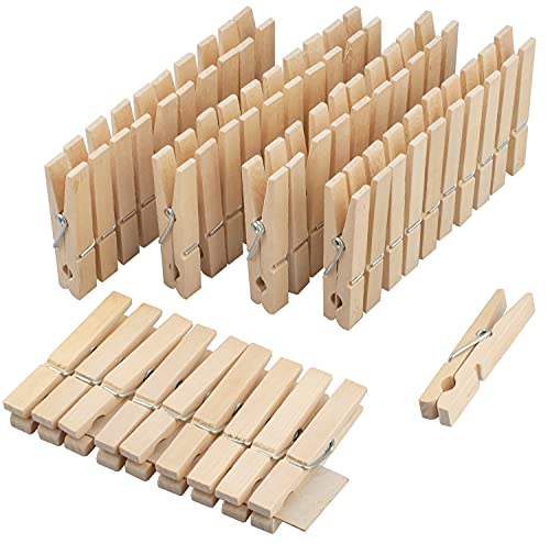 Wäscheklammern Holz | 50 Stück | unbehandelte Holz-Klammern | Wäscheleine-Klammer Holz | Widerstandsfähig Winddicht | Wäschebefestiger Klammern für Wäsche Wäscheklammern Holz groß Wäscheklammern Holz | 50 Stück | unbehandelte Holz-Klammern | Wäscheleine-Klammer Holz | Widerstandsfähig Winddicht | Wäschebefestiger Klammern für Wäsche Wäscheklammern Holz groß von Novaliv