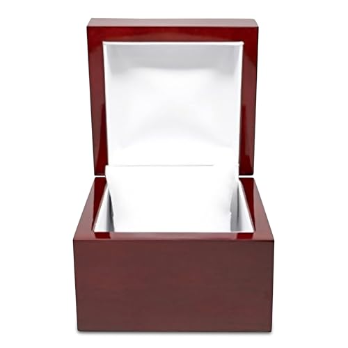Novel Box Holz-Schmuckschatulle-Kollektion (Armreif/Uhr, Kirschholz) von Novel Box