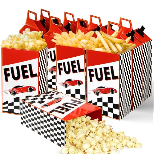 Novelty Place 12er Set Rennwagen-Tank-Schenkboxen, 46 oz Popcorn/Karamellkartons für Rennsport-Geburtstagsparty & Kinonachmittag Novelty Place 12er Set Rennwagen-Tank-Schenkboxen, 46 oz Popcorn/Karamellkartons für Rennsport-Geburtstagsparty & Kinonachmittag von Novelty Place