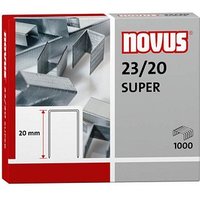 1.000 novus Heftklammern SUPER 23/20 von Novus
