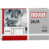 1.000 novus Heftklammern 26/6 von Novus