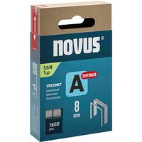 novus Tackerklammern Feindraht superhart 53/8, 1.800 St. von Novus