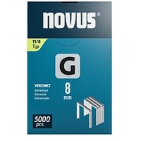 5.000 novus Tackerklammern Flachdraht 11/8 von Novus