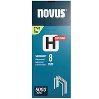 5.000 novus Tackerklammern Feindraht superhart 37/8 von Novus