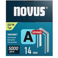 5.000 novus Tackerklammern Feindraht superhart 53/14 5.000 novus Tackerklammern Feindraht superhart 53/14 von Novus
