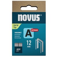 800 novus Tackerklammern Feindraht superhart 53/12 von Novus