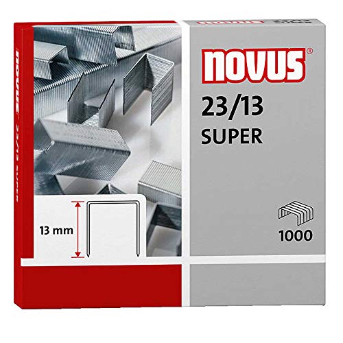novus Heftklammern 23/13, Inhalt: 1000 Stück novus Heftklammern 23/13, Inhalt: 1000 Stück von Novus
