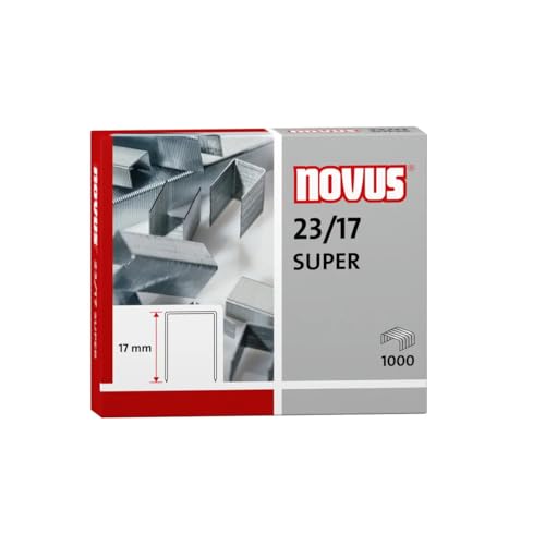 Heftklammern Novus 23/17 1000 Stück von Novus