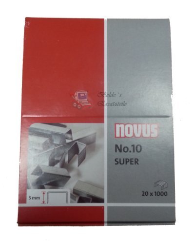 NOVUS Heftklammer NO.10 20 x1000St NOVUS Heftklammer NO.10 20 x1000St von Novus