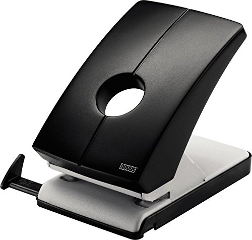 Novus B 240 40 Blatt schwarz, grau Bohrhammer Papier – Bohrhämmer Papier (40 Blatt, schwarz, grau, Metall, Kunststoff, 8 cm, A4, A5, A6, 5,5 mm) von Novus