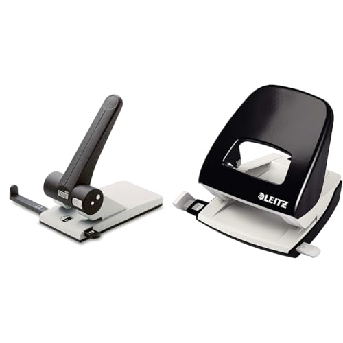 Novus B 265 Locher & Leitz Büro Locher aus Metall, Für 30 Blatt, Anschlagschiene mit Formatangaben, Die Nummer 1 am Markt, Ergonomisches Design, schwarz, 50080095 Novus B 265 Locher & Leitz Büro Locher aus Metall, Für 30 Blatt, Anschlagschiene mit Formatangaben, Die Nummer 1 am Markt, Ergonomisches Design, schwarz, 50080095 von Novus
