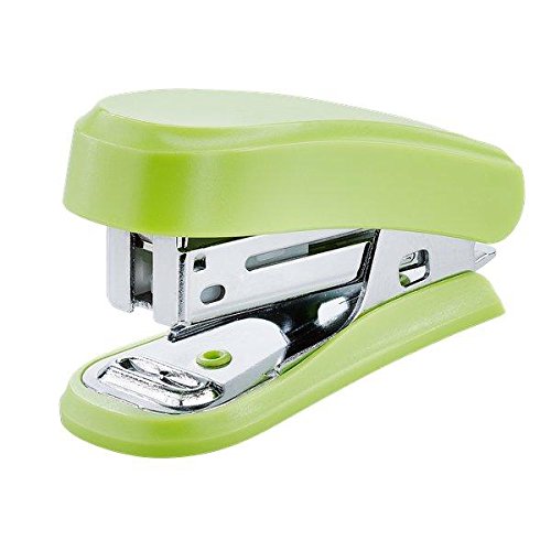 Novus Heftgerät/Taschenhefter/Klammeraffe MINI - Oberlader, für Heftklammern 24/6 (grün) von Novus