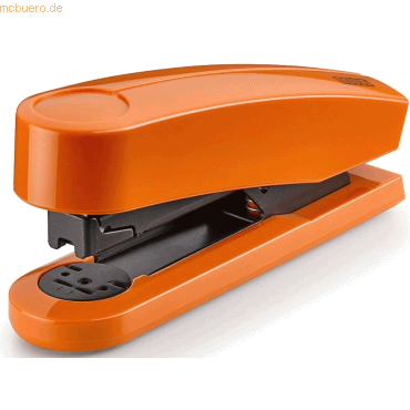 Novus Heftgerät B4 Tischheftgerät 40 Blatt 65mm funny orange von Novus