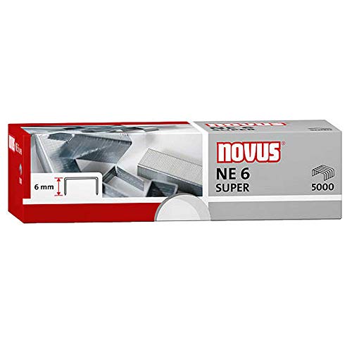 Novus Heftklammern NE6 Super verzinkt von Novus