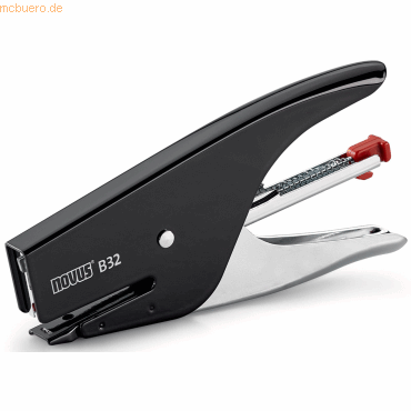 Novus Heftzange B32 15 Blatt schwarz von Novus