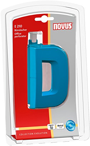 Novus Locher E210 petrol im Blister (025-0604) von Novus