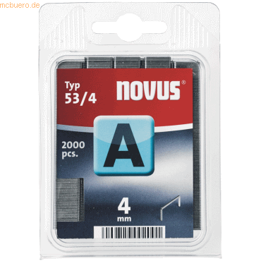 Novus Tackerklammern 53/4 VE=2000 Stück von Novus