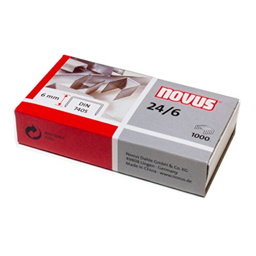 novus Heftklammern 24/6 DIN Super, Inhalt: 1000 Stück VE=5 novus Heftklammern 24/6 DIN Super, Inhalt: 1000 Stück VE=5 von Novus