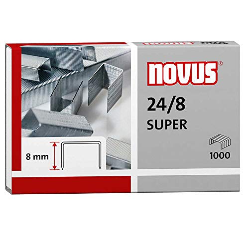 Heftklammern Novus® 040-0038, 24/8 SUPER, verzinkt, 1.000 Stück Heftklammern Novus® 040-0038, 24/8 SUPER, verzinkt, 1.000 Stück von Novus