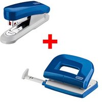 novus Locher und Heftgeräte Set E210/E15 blau novus Locher und Heftgeräte Set E210/E15 blau von Novus