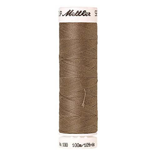 Now Foods A6677-0475 Nähgarn, Polyester, 0475 Braun, 100 m, meter von Now Foods