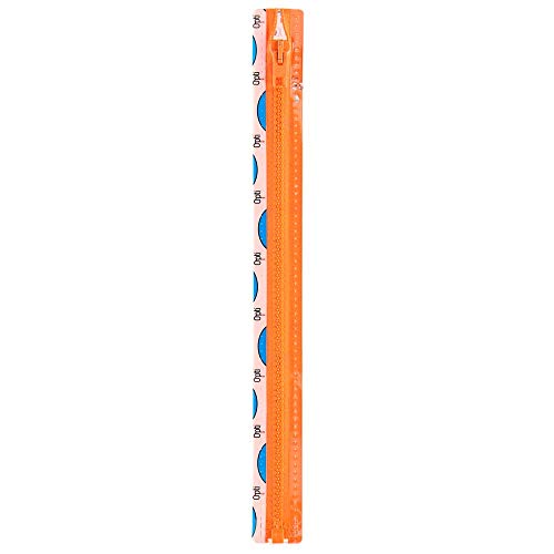 Now Foods P60-35-00693 Reißverschluss, 100Prozent Polyester, 00693 Orange, 35cm von Now Foods