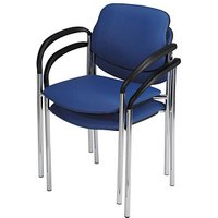 2 Nowy Styl Besucherstühle Styl blau Leder 2 Nowy Styl Besucherstühle Styl blau Leder von Nowy Styl