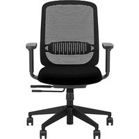 Nowy Styl Bürostuhl Vienna Mesh Stoff schwarz, Gestell schwarz von Nowy Styl