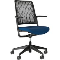 Nowy Styl Bürostuhl WITHME Stoff blau, Gestell schwarz Nowy Styl Bürostuhl WITHME Stoff blau, Gestell schwarz von Nowy Styl