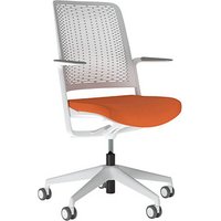 Nowy Styl Bürostuhl WITHME Stoff orange, Gestell grau Nowy Styl Bürostuhl WITHME Stoff orange, Gestell grau von Nowy Styl