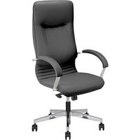 Nowy Styl Chefsessel Nova Steel Leder schwarz, Gestell alu Nowy Styl Chefsessel Nova Steel Leder schwarz, Gestell alu von Nowy Styl