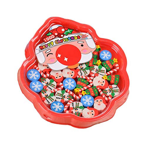 30 Teile/schachtel Kreative Weihnachten Radiergummi Set Geschenk Dekoration kinder Schreibwaren von NoyoKere
