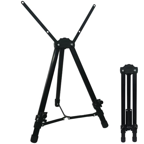 Tischstaffelei Ständer für Schilder – Kunst verstellbar tragbar stabil Stativ Künstler Staffelei zum Malen und Präsentieren – Schwarz Heavy Duty Poster Boden Whiteboard Ständer für Leinwand Halter Tischstaffelei Ständer für Schilder – Kunst verstellbar tragbar stabil Stativ Künstler Staffelei zum Malen und Präsentieren – Schwarz Heavy Duty Poster Boden Whiteboard Ständer für Leinwand Halter von Ns Jymb